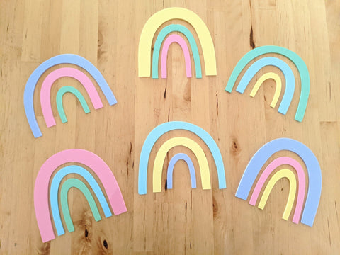 Acrylic Blanks | Pastel Colors | Home Decorations | Signage Accessories - AT Blanks Australia - Acrylic Blanks