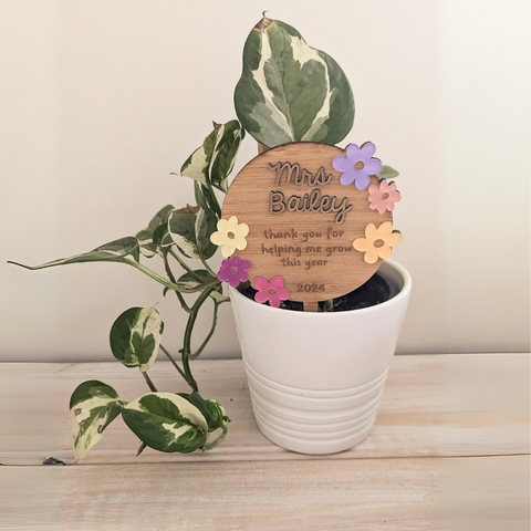 Floral Plant Stake