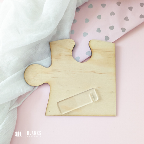 Mother's Day | Puzzle piece blank with stand