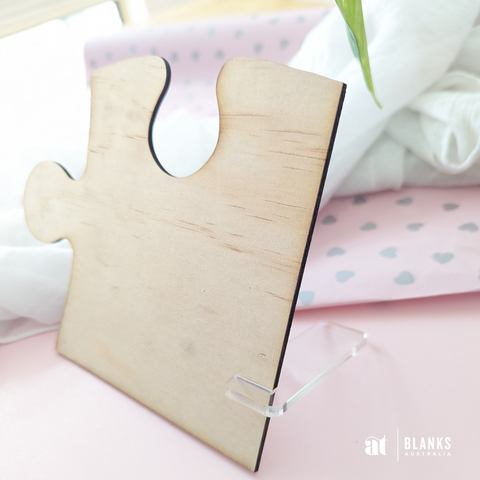 Mother's Day | Puzzle piece blank with stand