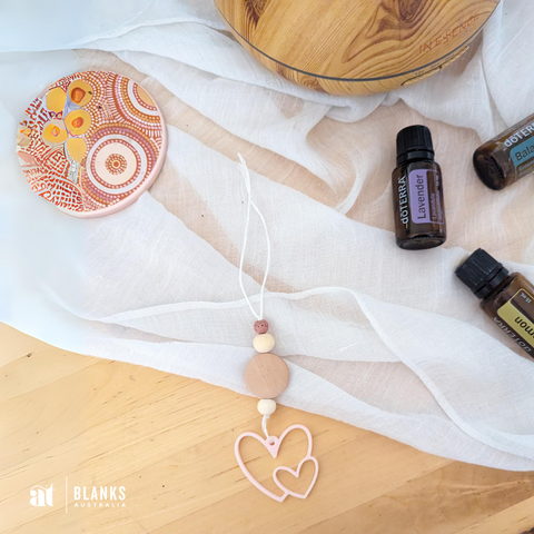 heart/circle hanging diffuser