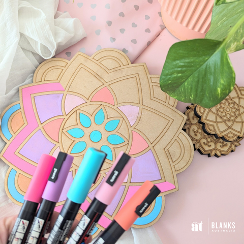 DIY - Wooden Mandala Plaque