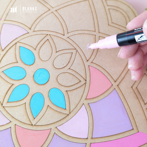 DIY - Wooden Mandala Plaque