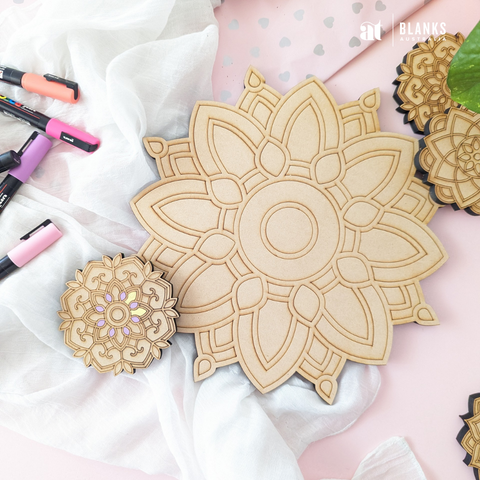 DIY - Wooden Mandala Plaque