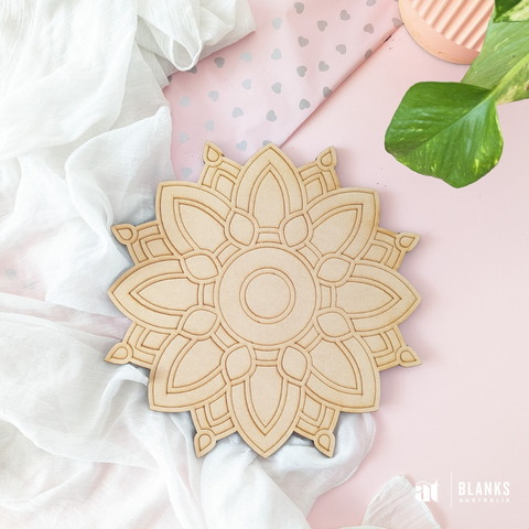 DIY - Wooden Mandala Plaque