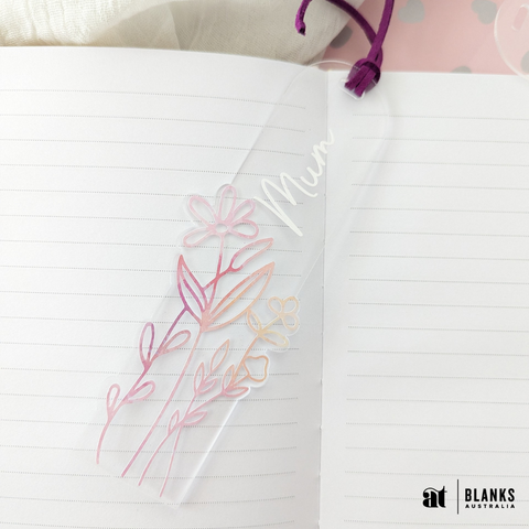 Floral Mum Bookmark