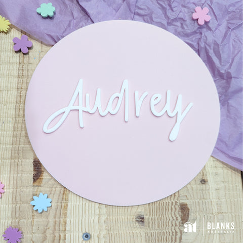 Personalised Name Wall Plaque