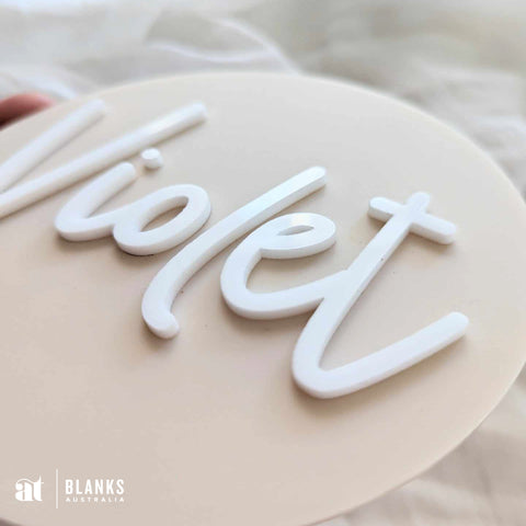 Personalised Name Wall Plaque
