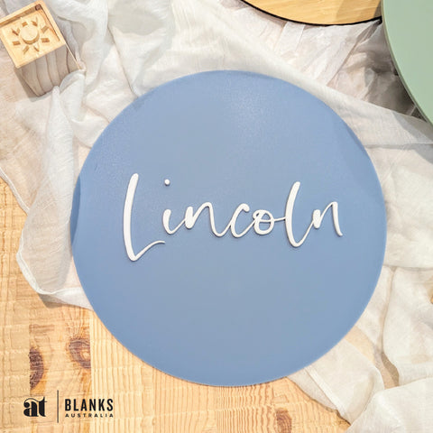 Personalised Name Wall Plaque