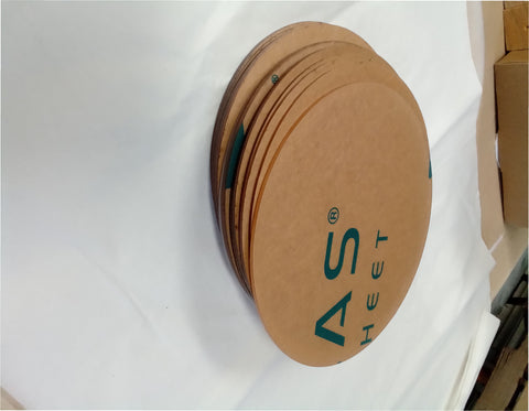 2mm clear - 160mm circle