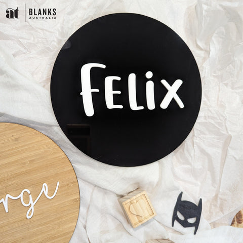 Personalised Name Wall Plaque