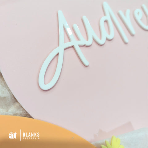 Personalised Name Wall Plaque