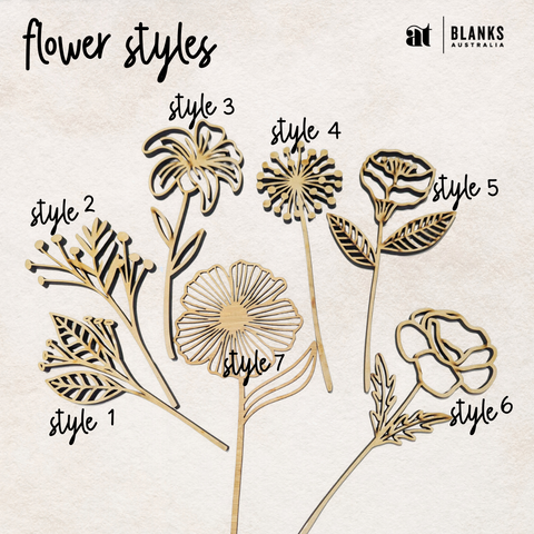 Wooden Flowers