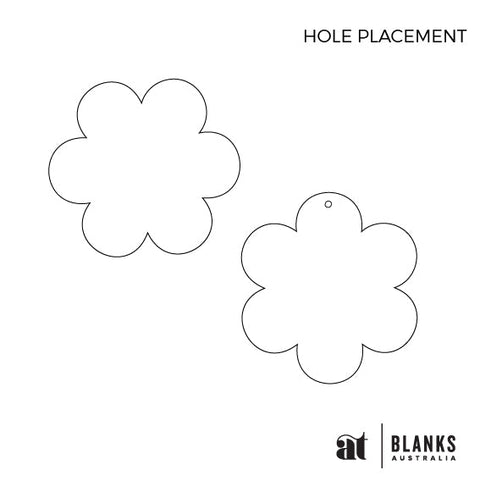 120mm Flower Blank | Standard Range - AT Blanks Australia#option1 - #product_vendor - #product_type
