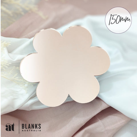 150mm Flower Blank | Mirror Range - AT Blanks Australia#option1 - #product_vendor - #product_type