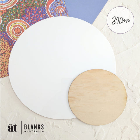 300mm circle acrylic blank plywood blank clear 2mm 3mm