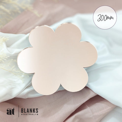 300mm Flower Blank | Mirror Range - AT Blanks Australia#option1 - #product_vendor - #product_type