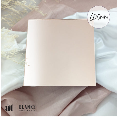 600mm Acrylic Blank Square | Mirror Range - AT Blanks Australia#option1 - #product_vendor - #product_type