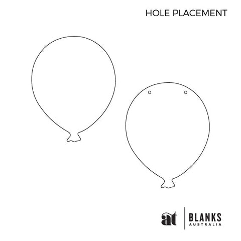 600mm Balloon Blank | Standard Range - AT Blanks Australia#option1 - #product_vendor - #product_type
