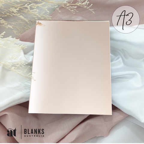 Rectangle 400 x 297mm (A3) | Mirror Range Art & Crafting Materials AT Blanks Australia Acrylic blanks for weddings