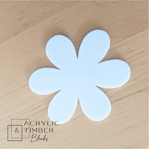 Acrylic Flower - 60mm - AT Blanks Australia#option1 - #product_vendor - #product_type