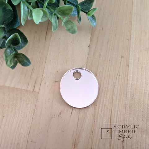 Acrylic Key Ring (5 pack) - 30mm Circle - AT Blanks Australia#option1 - #product_vendor - #product_type