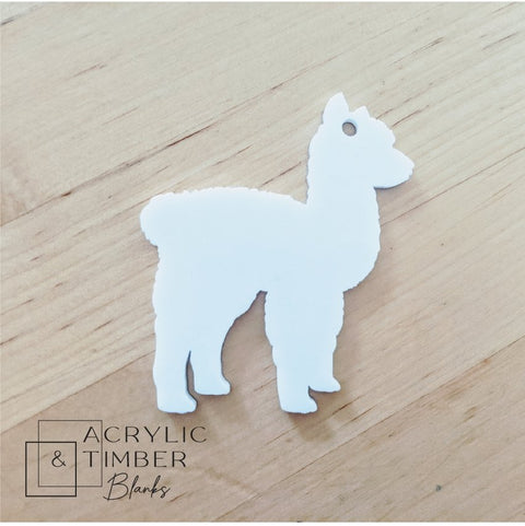 Acrylic Llama - 60mm - AT Blanks Australia#option1 - #product_vendor - #product_type