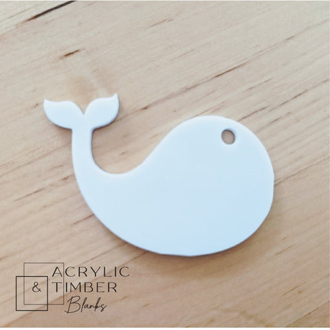 Acrylic Whale - 60mm - AT Blanks Australia#option1 - #product_vendor - #product_type