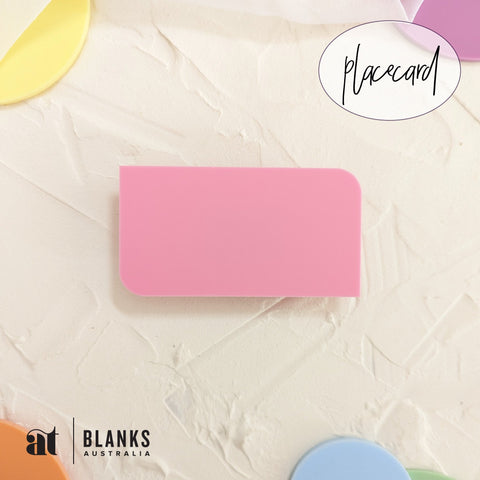 Adjacent Round Rectangle Place card | Pastel Range - AT Blanks Australia#option1 - #product_vendor - #product_type