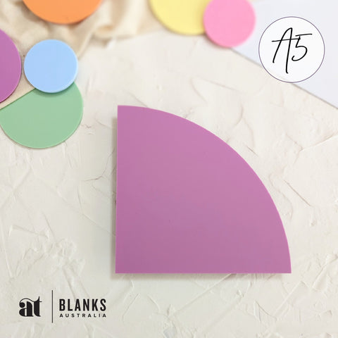 Arc 150 x 150mm | Pastel Range - AT Blanks Australia#option1 - #product_vendor - #product_type