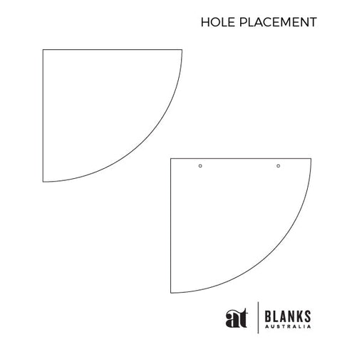 Arc 420 x 420mm | Standard Range - AT Blanks Australia#option1 - #product_vendor - #product_type