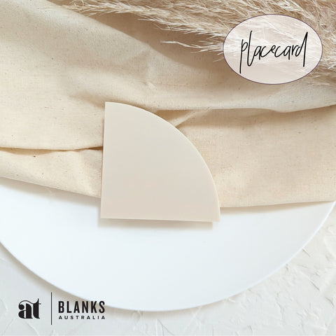 Arc 80 x 80mm Place card | Nature Range - AT Blanks Australia#option1 - #product_vendor - #product_type