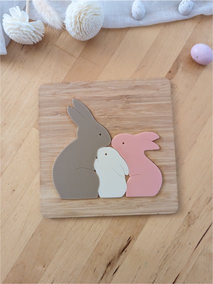 Bunny Family Puzzle - AT Blanks Australia#option1 - #product_vendor - #product_type