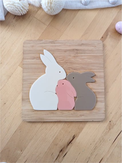 Bunny Family Puzzle - AT Blanks Australia#option1 - #product_vendor - #product_type