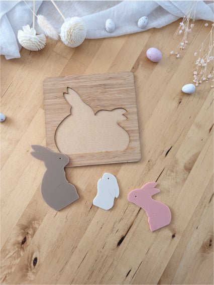 Bunny Family Puzzle - AT Blanks Australia#option1 - #product_vendor - #product_type