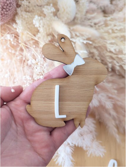 Bunny Letter Tag - Flower - AT Blanks Australia#option1 - #product_vendor - #product_type