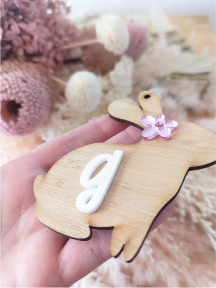 Bunny Letter Tag - Flower - AT Blanks Australia#option1 - #product_vendor - #product_type