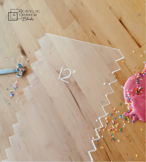 Buttercream Cake Comb - Style 10 - AT Blanks Australia#option1 - #product_vendor - #product_type
