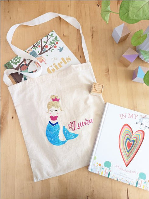 Calico Tote Bag - Shoulder Strap - AT Blanks Australia#option1 - #product_vendor - #product_type