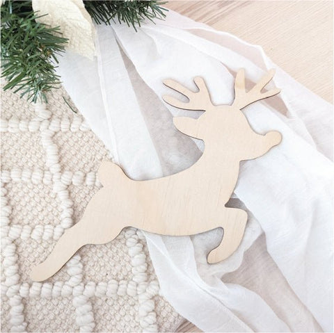 Cartoon Reindeer Wall Plaque - AT Blanks Australia#option1 - #product_vendor - #product_type