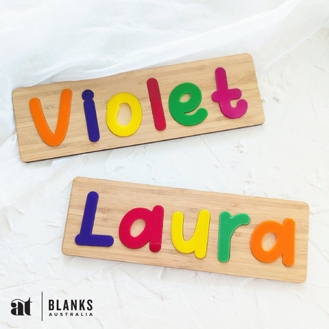 Children's Name Puzzle - AT Blanks Australia#option1 - #product_vendor - #product_type