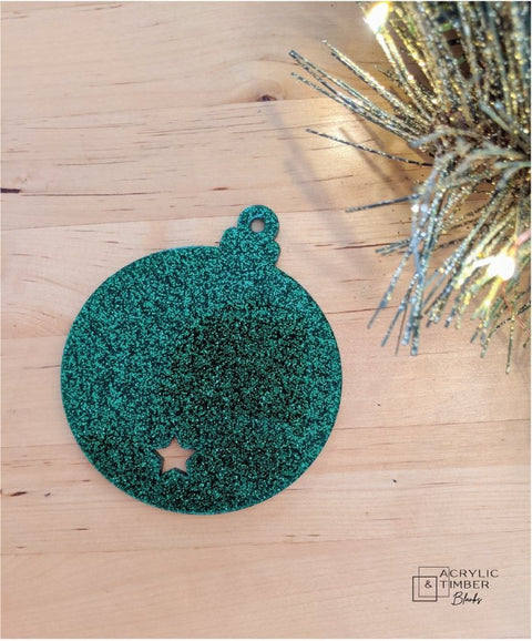 Christmas Bauble Star - 80mm - AT Blanks Australia#option1 - #product_vendor - #product_type