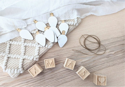 Christmas Light Bunting - 10 pack - AT Blanks Australia#option1 - #product_vendor - #product_type