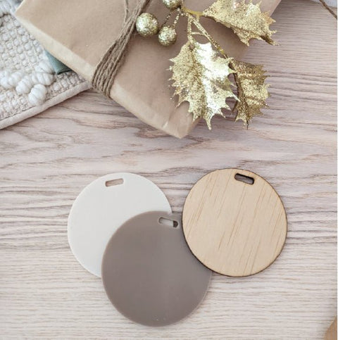 Circle Gift Tag - AT Blanks Australia#option1 - #product_vendor - #product_type