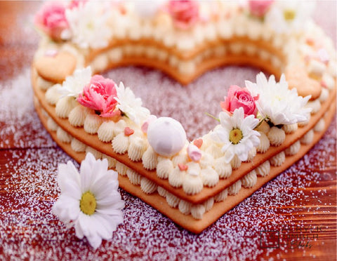 Cookie Cake Stencil - Heart - AT Blanks Australia#option1 - #product_vendor - #product_type
