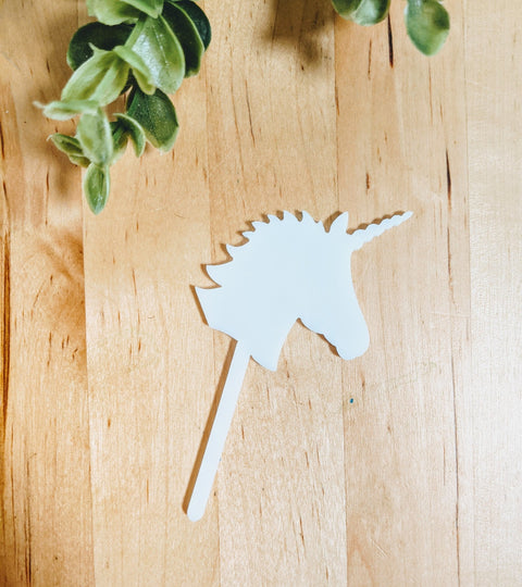 Cupcake Topper (6 pack) - Unicorn - AT Blanks Australia#option1 - #product_vendor - #product_type