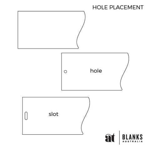Curve Top Place card | Mirror Range - AT Blanks Australia#option1 - #product_vendor - #product_type