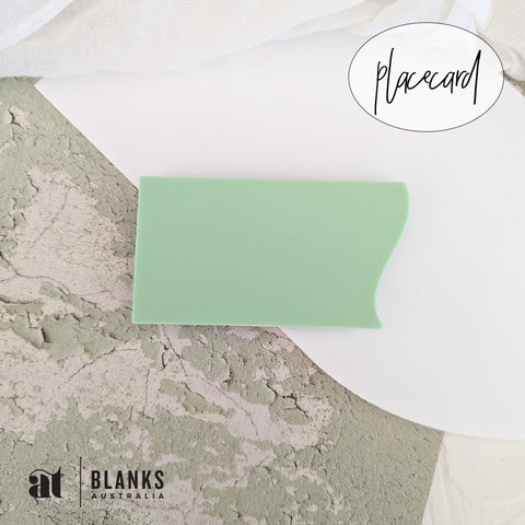 Curve Top Place card | Pastel Range - AT Blanks Australia#option1 - #product_vendor - #product_type