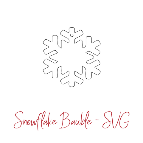 DIGITAL SVG FILE - Snowflake - AT Blanks Australia#option1 - #product_vendor - #product_type