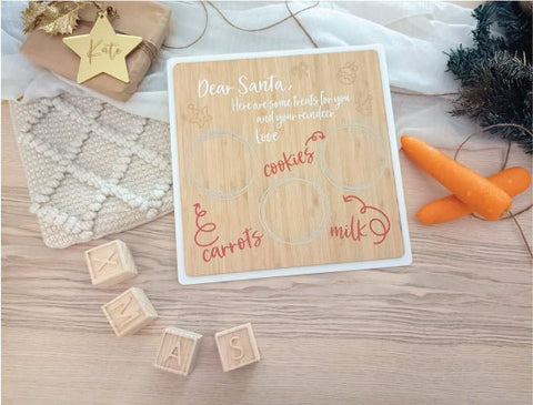 DIGITAL SVG FILE - Treats for Santa Square Board - AT Blanks Australia#option1 - #product_vendor - #product_type